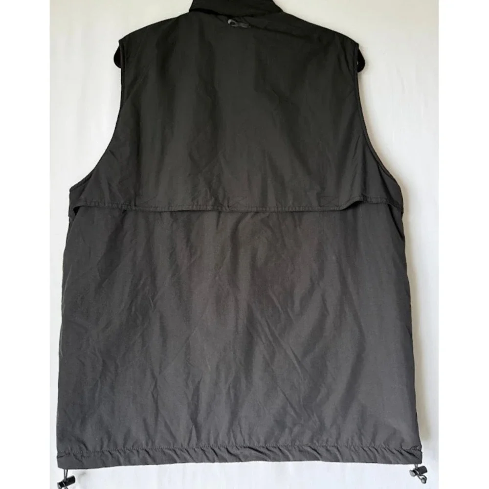 Princess Cruises Alaska Reversible Vest Men‎ M Black Embroidered Travel Outdoor
